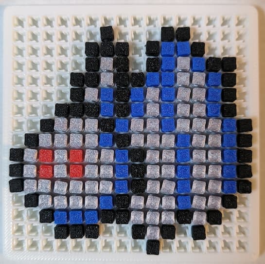 ピクセルパズル作成3